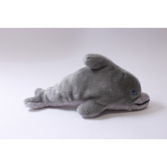 Dolphin, Medium Plush, Vintage, Toy, Sea, Ocean, Stuffed Animal, ~ 250521-WH 712 - Picture 2 of 3